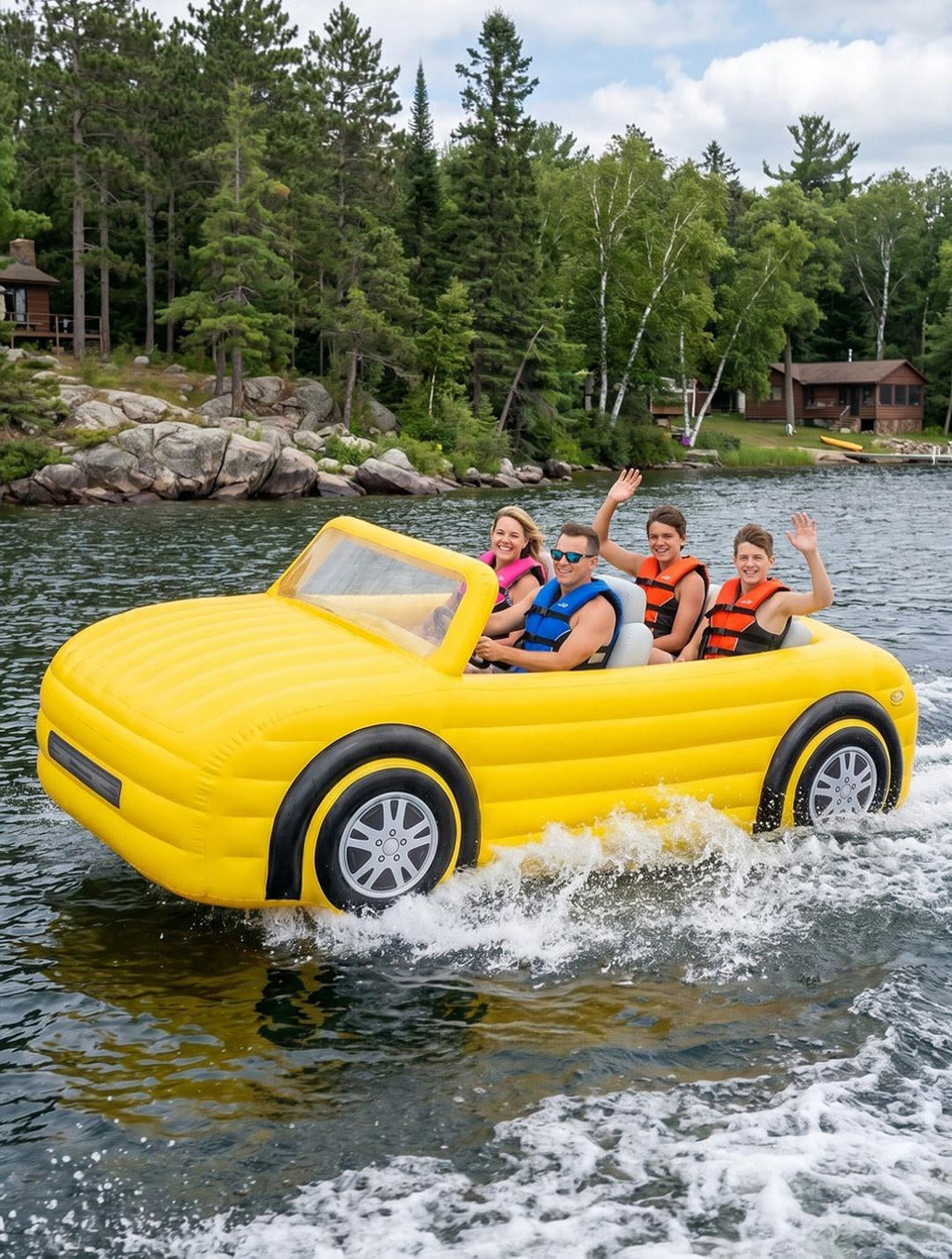 Inflatable Car Boat