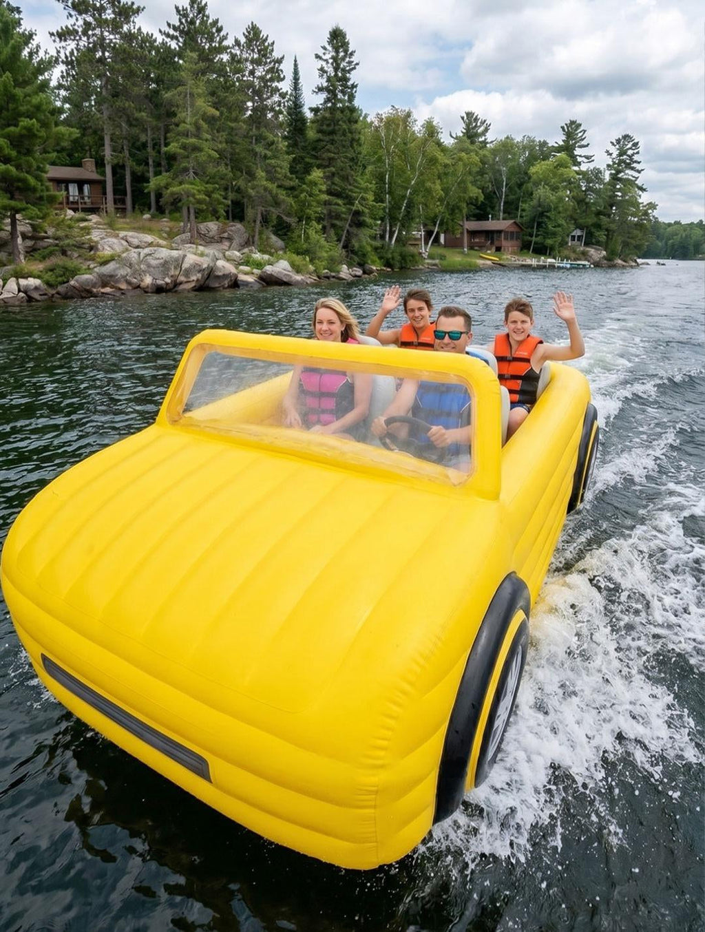 Inflatable Car Boat