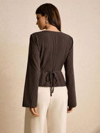 Women's Stylish And Elegant Striped Shirt