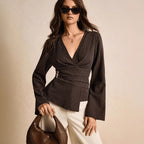 Women's Stylish And Elegant Striped Shirt